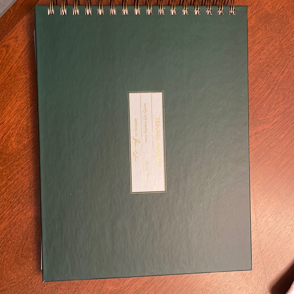 Teacher planner
